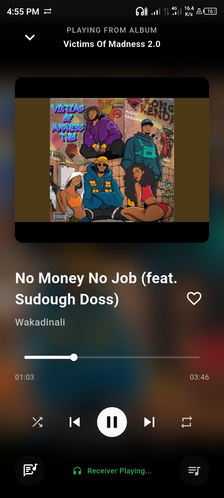 Sautify App Interface